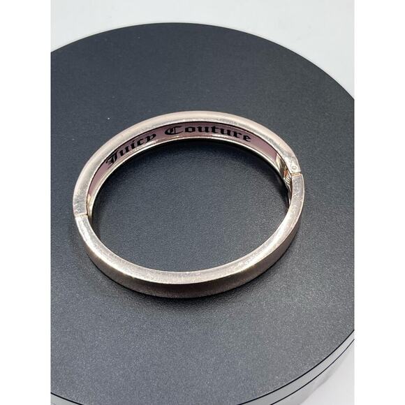 Juicy Couture Rose Gold Pave Bangle - Picture 6 of 10